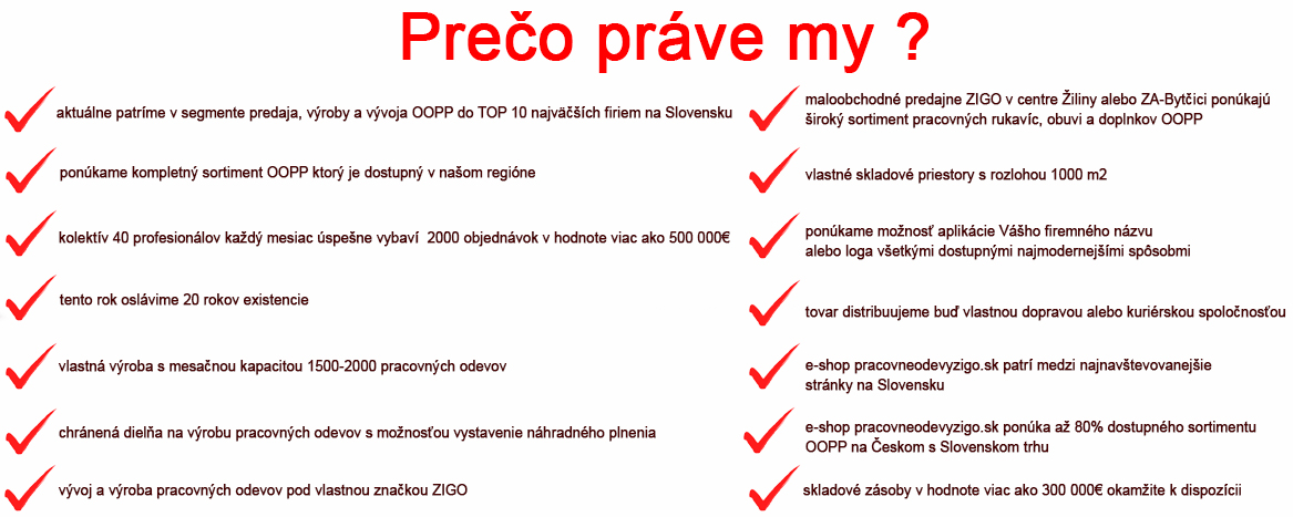 Preco prave my ?